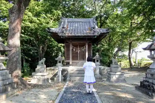 八幡社（矢作）の本殿・本堂