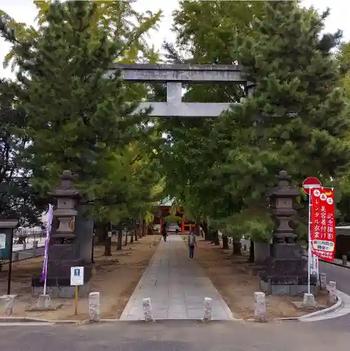 葛飾八幡宮の鳥居