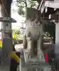 津田八幡神社の狛犬