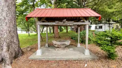 音江神社の手水