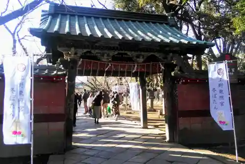 上野東照宮の山門・神門