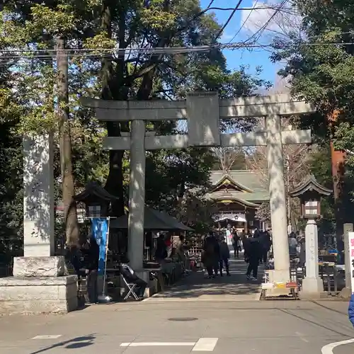 布多天神社の鳥居