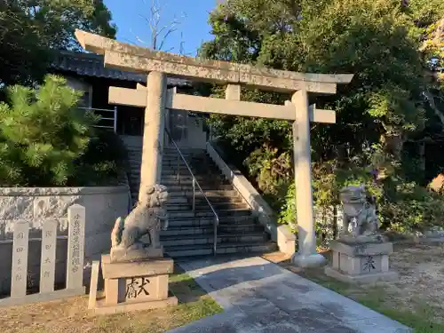 岬住吉神社の鳥居