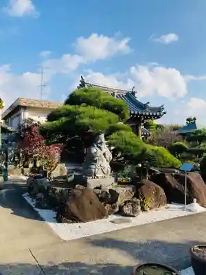 万福寺の像