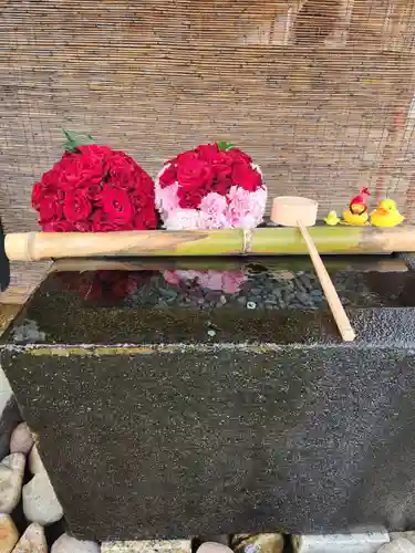 上尾御嶽神社の手水