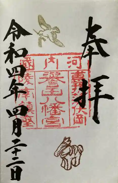 誉田八幡宮の御朱印