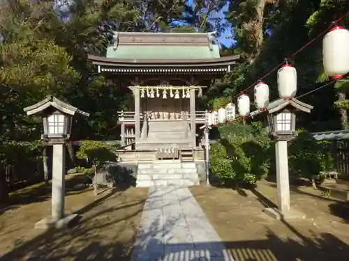 片瀬諏訪神社の本殿・本堂