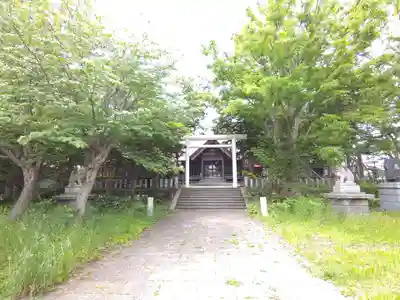 留萌神社の鳥居