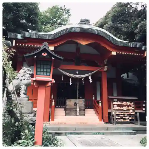 自由が丘熊野神社の本殿・本堂
