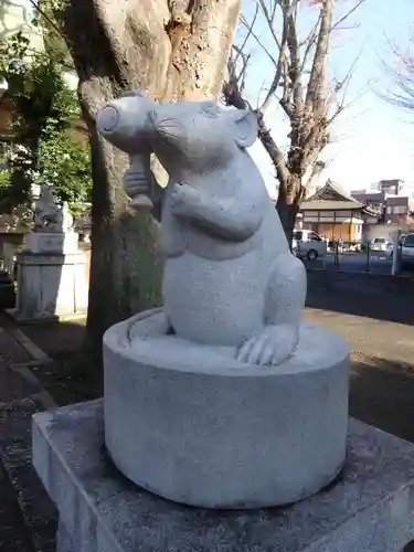 戸部杉山神社の狛犬