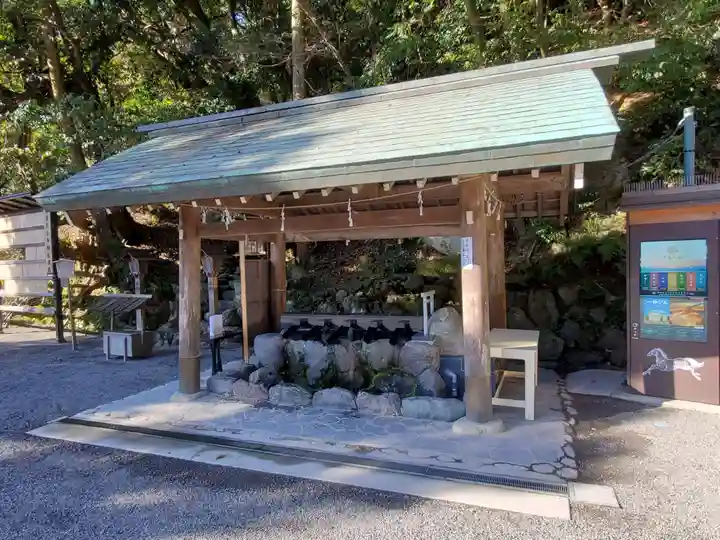 多度大社の手水舎