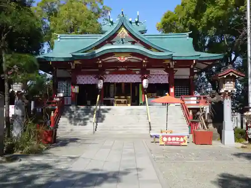多摩川浅間神社の本殿・本堂