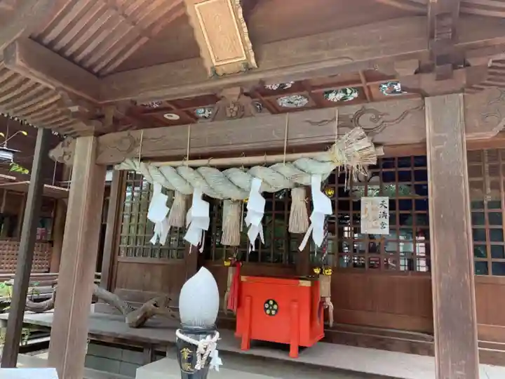 田村神社の本殿・本堂