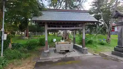 空知神社の手水舎