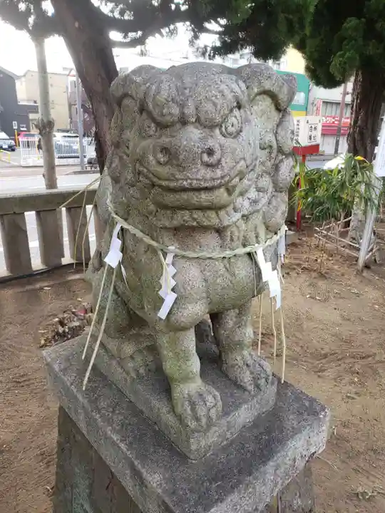 白幡神社の狛犬