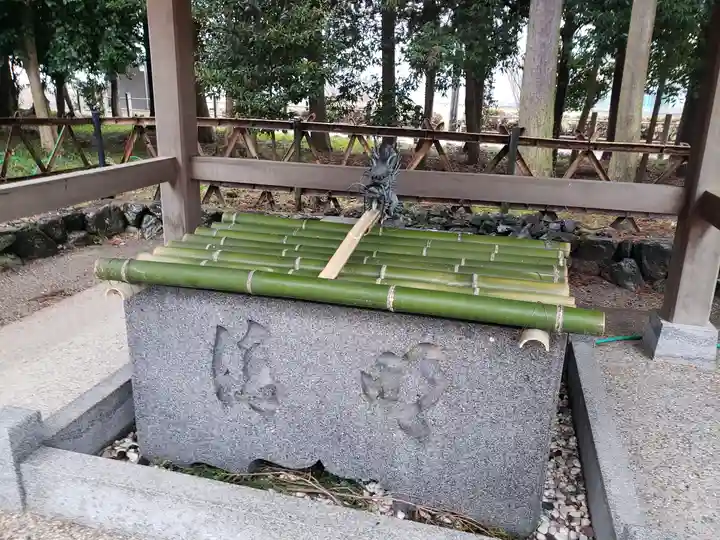 屯倉神社の手水舎