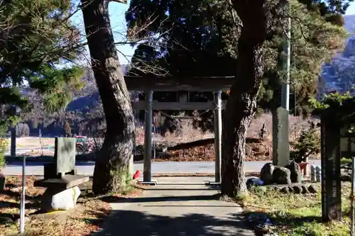 御札神社の鳥居