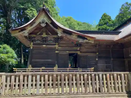 相馬中村神社の本殿