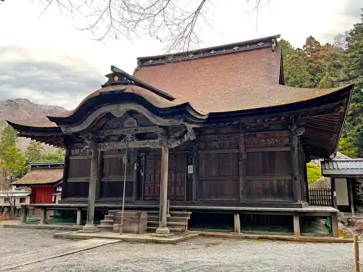 雲峰寺の本殿・本堂