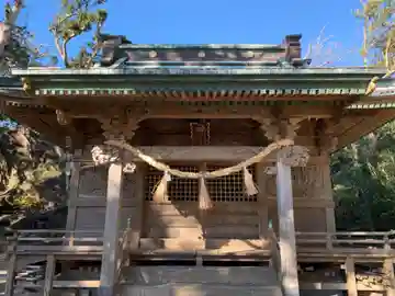海南刀切神社の本殿・本堂
