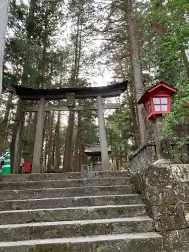 北口本宮冨士浅間神社の鳥居