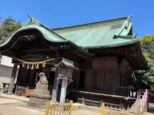 下総国三山　二宮神社の本殿・本堂
