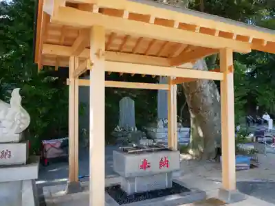 大國魂神社の手水舎
