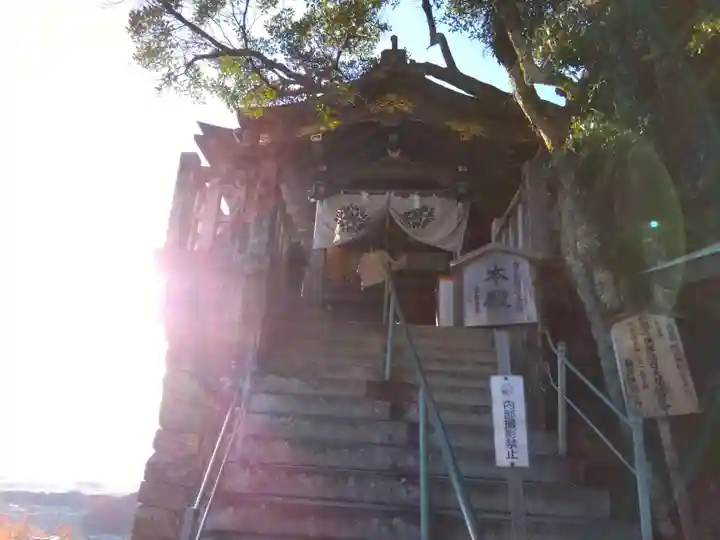 阿賀神社の本殿・本堂