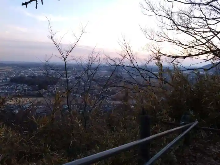 岩舟山高勝寺の周辺