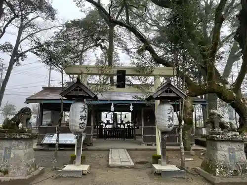 青井阿蘇神社の鳥居