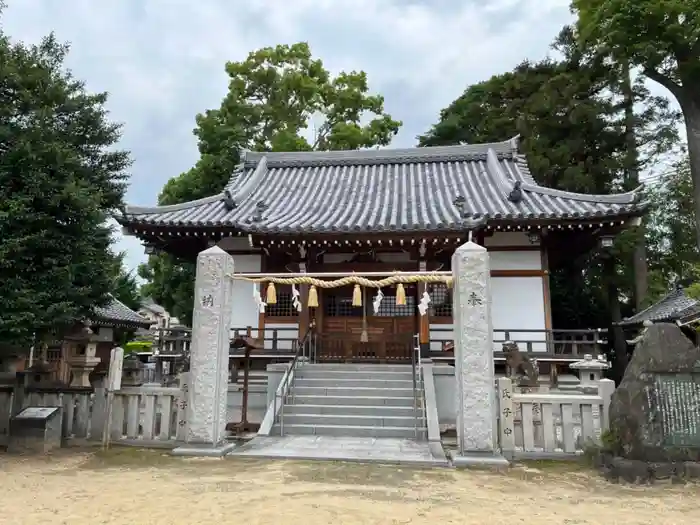 中筋八幡神社の本殿