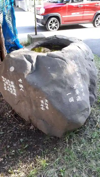 豊平川神社の手水舎