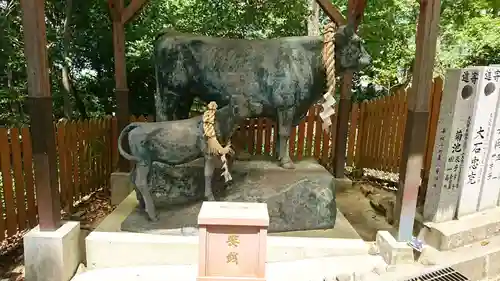 石切劔箭神社上之社の狛犬