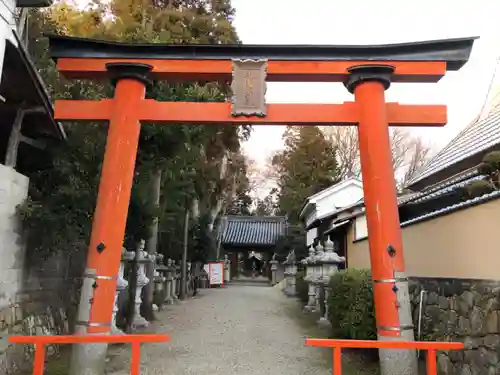 祝園神社の鳥居