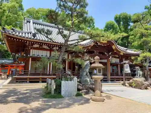 杭全神社の本殿・本堂