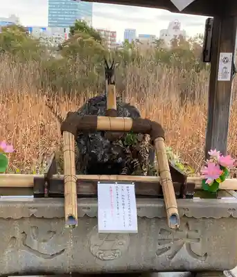 寛永寺不忍池弁天堂の手水舎