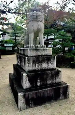 誉田八幡宮の狛犬