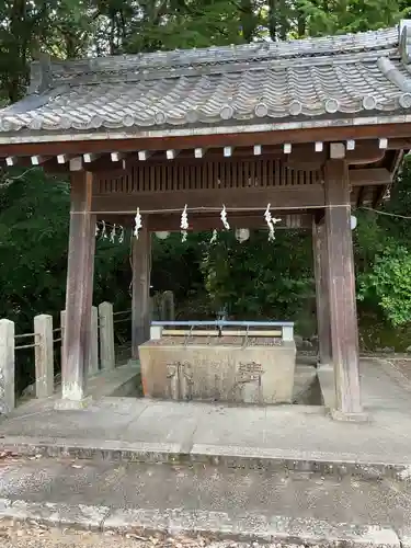 尾張冨士大宮浅間神社の手水舎