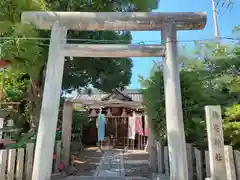 徳庵神社の鳥居