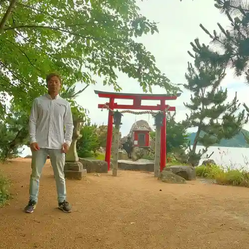 藤ヶ崎龍神社の鳥居