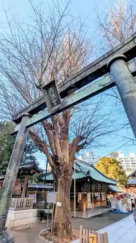 湯島天満宮の鳥居