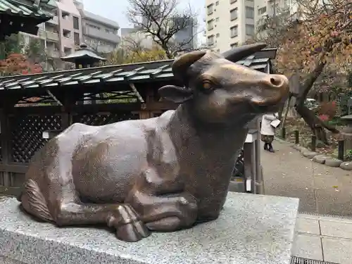 湯島天満宮の狛犬