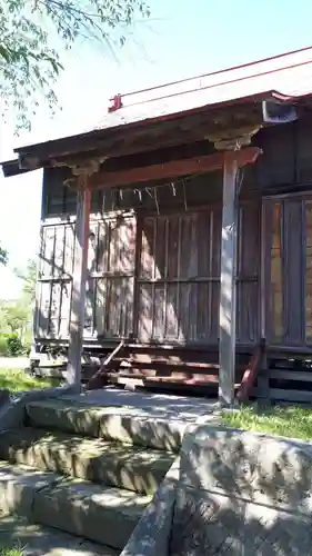 黒川八幡神社の本殿