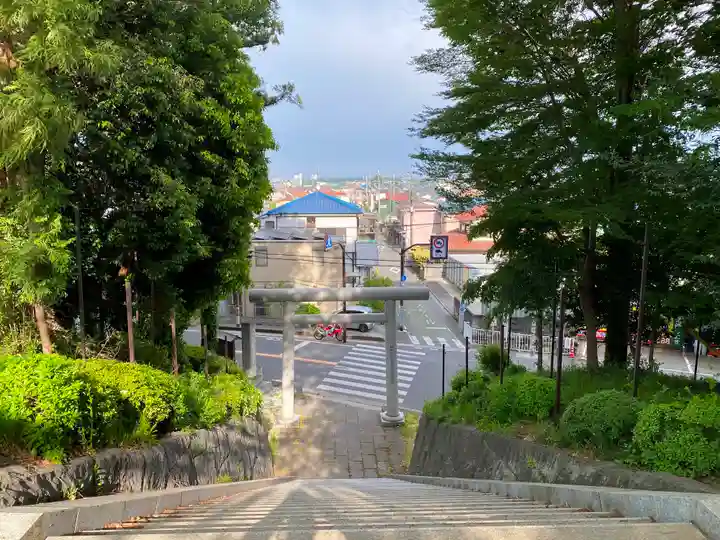 二宮神社の景色
