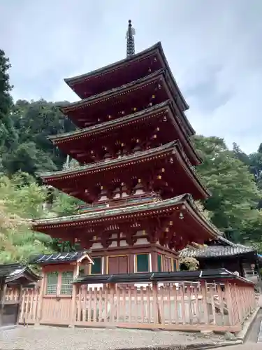 長谷寺の塔