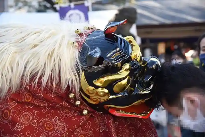 蛇窪神社の初詣