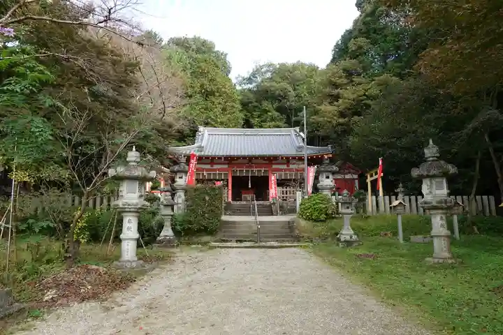 畝火山口神社の本殿・本堂