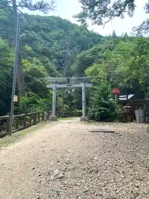 天石門別神社の鳥居