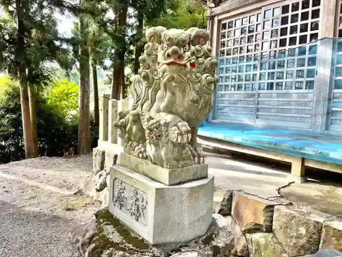 清司原神社の狛犬