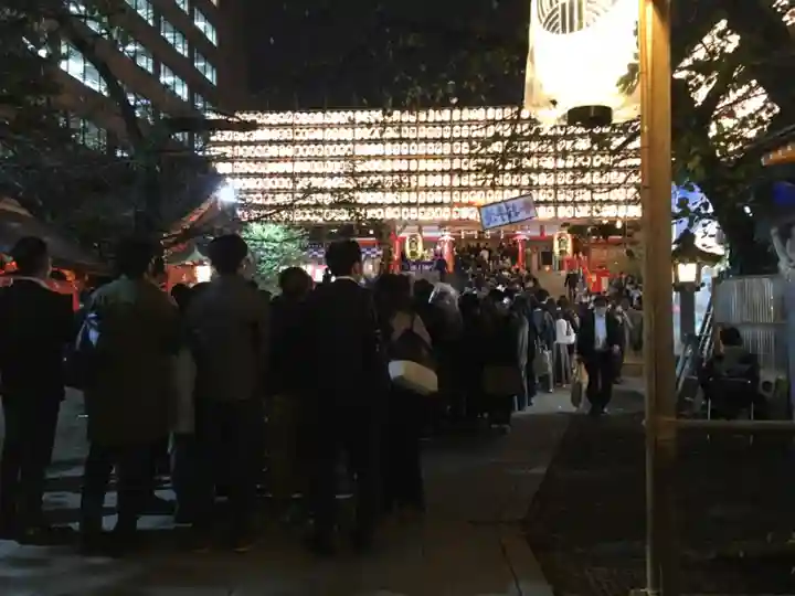 花園神社のお祭り